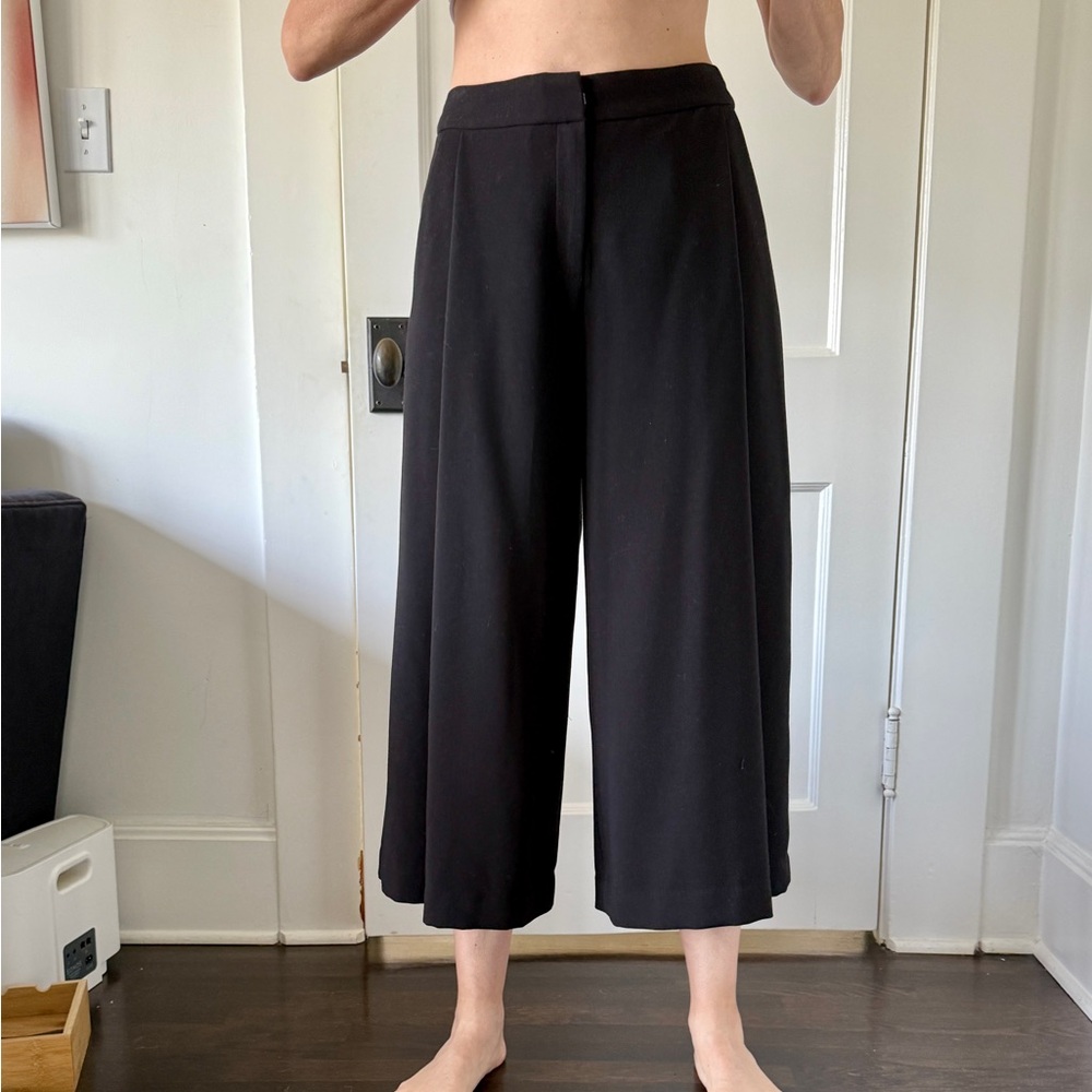 Victoria Beckham for Target Black Wide-Leg Pants